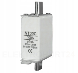 WKŁADKA BEZPIECZNIKOWA TOPIKOWA NT00C gL/gG 100A