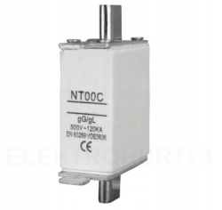 WKŁADKA BEZPIECZNIKOWA TOPIKOWA NT00C gL/gG 160A