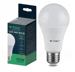 Zarowka LED VTAC A65 E27 15W 2700K VT02015 1350lm ciepla biala