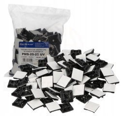 PODSTAWKA MONTAŻOWA DO OPASEK ZACISKOWYCH UV 25x25