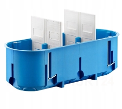 PUSZKA PODTYNKOWA POTRÓJNA REGIPS 3x60mm GŁĘBOKA