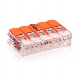 WAGO SZYBKOZŁĄCZKĄ NA LINKĘ 5x4 221-415 na sztuki