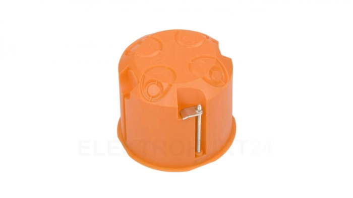 Puszka podtynkowa 60mm regips głęboka pomarańczowa P60DF 31074008