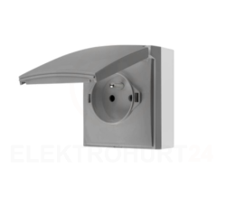 Simon Aquaclick Gniazdo wtyczkowe natynkowe, pojed