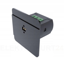 F&F Laserowy czujnik odległości 9-27V DC fi32 czarny DRL-12-9