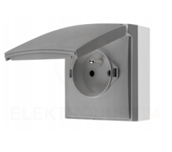 Simon Aquaclick Gniazdo wtyczkowe natynkowe, pojed