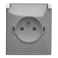 Simon Aquaclick Gniazdo wtyczkowe natynkowe, pojed