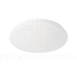 Plafon okrągły Ecolight 37 x 4,5 cm biały