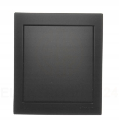 Aquaclick przycisk zwierny natynkowy czarny IP44