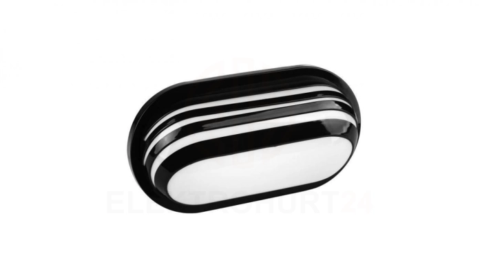 Oprawa piwniczna owalna 24W czarna GW-0181