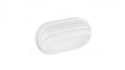 Oprawa piwniczna owalna 24W biała GW-0180