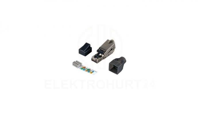 Wtyk beznarzędziowy RJ45 STP kat.6 samozaciskowy