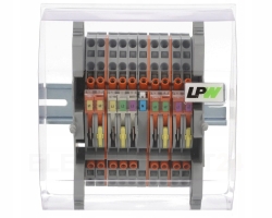 Listwa pomiarowa WAGO LPW 10-torowa 847-102 500V 30A CAGE CLAMP