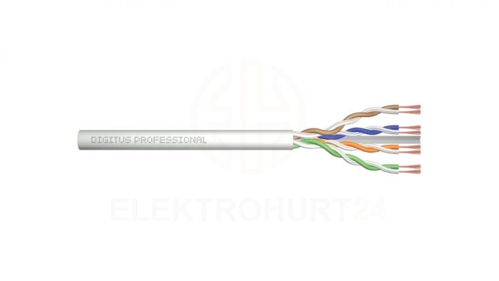 Kabel teleinformatyczny U/UTP kat. 6 LS0H linka szary DK-1613-P-305 /305m/