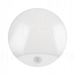 Plafon LED Virazon 15W z czujnikiem ruchu PIR 1050lm IP44 230V bialy