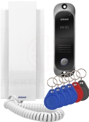 Zestaw domofonowy ORNO ORDOMJA928W z interkomem i czytnikiem brelokow RFID