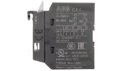 Styk pomocniczy 1Z 0R montaż czołowy CA4-10 1SBN010110R1010