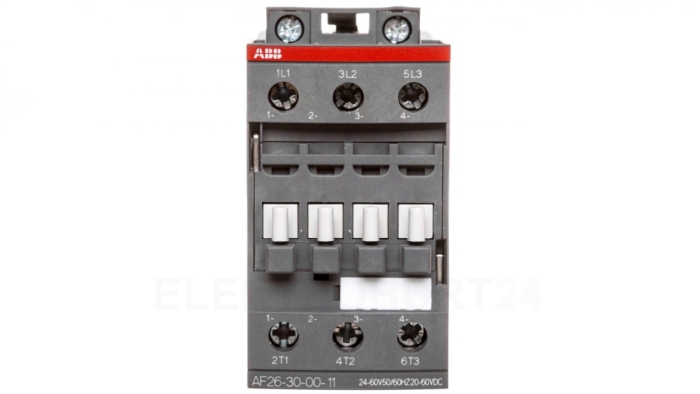Stycznik mocy 26A 3P 11kW 24-60V50/60HZ 20-60VDC 0Z 0R AF26-30-00-11 1SBL237001R1100