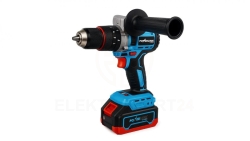 Wiertarko wkrętarka akumulatorowa 120Nm + 2 akumulatory 4Ah 20V z ładowarką w walizce PWL-CD06 EX.24206