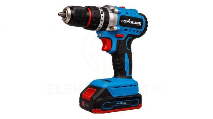 Wiertarko wkrętarka akumulatorowa 50Nm + 2 akumulatory 1,5Ah 20V z ładowarką w walizce PWL-1002C EX.25210