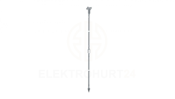 Uziom kompletny fi20 ocynkowany 3m (2x1,5m) 41.10.1 OC 94113001