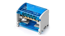 Dwubiegunowy modułowy blok rozdzielczy 2x(5x6mm 2x25mm) na szynę TS35 ShNK 2x7 85140002