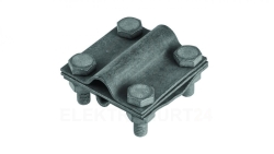 Złącze krzyżowe duże (trzy płytki 4xM10) ocynk ogniowy /R.8051/