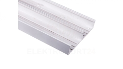 Kanał instalacyjny bez pokrywy KIO 250x50mm zatrzaskowy biały 330250 /2m/