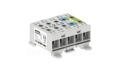 Złączka OTL16-5x szary,niebi,żół-ziel 5x1x Al/Cu 1,5-16mm 1000V AC/1500V DC Zacisk uniwersalny, montaż DIN i podłoże MAA5016A11