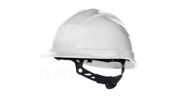 Hełm budowlany z polipropylenu z regulacją obwódu głowy od 53 do 63 cm kolor biały rozmiar REGULOWANY TETE QUARUP3BC
