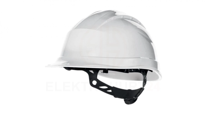 Hełm budowlany z polipropylenu z regulacją obwódu głowy od 53 do 63 cm kolor biały rozmiar REGULOWANY TETE QUARUP3BC