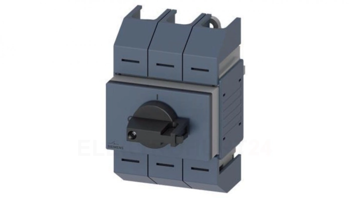 Rozłącznik izolacyjny 3P wlk02 125A napęd bezpośredni szary montaż centralny od frontu przyłącza ramowe 3KD0632-2LG20-3