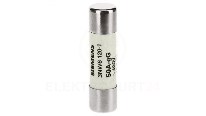 Wkładka bezpiecznikowa cylindryczna gG NFC 14x51mm 690V AC 16A bez wskaźnika 3NW6105-1