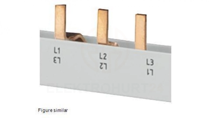 Szyna łączeniowa grzebieniowa 10qmm 3x1-faz.+HS długość 1016mm 5ST3744