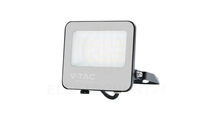 Projektor LED 30W 5550lm 6500K 185LM/W IP65 Czarny 5 Lat Gwarancji 9891-5