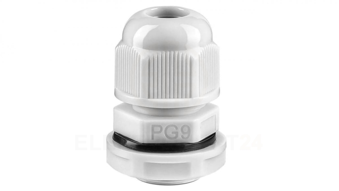 Dławnica kablowa PG9G-R szary 87001002 /50szt./