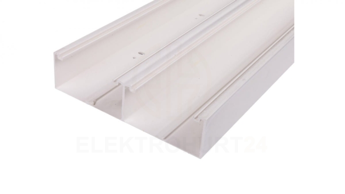 Kanał instalacyjny bez pokrywy KIO 190x50mm zatrzaskowy biały 330240 /2m/