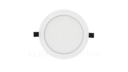Oprawa DOWNLIGHT SLIM ALU D175 V 16W/12W/8W 1600lm/1200lm/800lm 3000K/4000K MS IP44 biała 5 LAT GWARANCJI 4099854441813