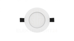 Oprawa DOWNLIGHT SLIM ALU D100 V 8W/6W/4W 800lm/600lm/400lm 3000K/4000K MS IP44 biała 5 LAT GWARANCJI 4099854441776