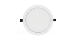 Oprawa DOWNLIGHT SLIM ALU D205 V 19W/14,3W/9,5W 1900lm/1430lm/950lm 3000K/4000K MS IP44 biała 5 LAT GWARANCJI 4099854441844