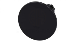 Przycisk grzybkowy 22mm tworzywo czarny 60 mm z samopowrotem SIRIUS ACT 3SU1000-1CD10-0AA0