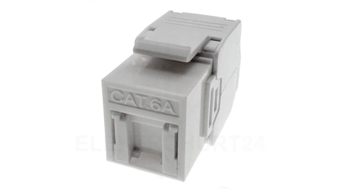 Gniazdo keystone RJ45 beznarzędziowe UTP kat. 6A Q-LANTEC