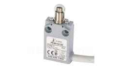 Wyłącznik krańcowy 1R 1Z migowy popychacz metalowy z rolką stalową równoległą Ø12 PEM1G12Z A37-A83Z