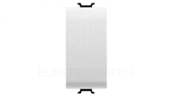 CHORUS Łącznik dwubiegunowy 16AX 1 moduł biały 1M GW10091 /opak. 12/