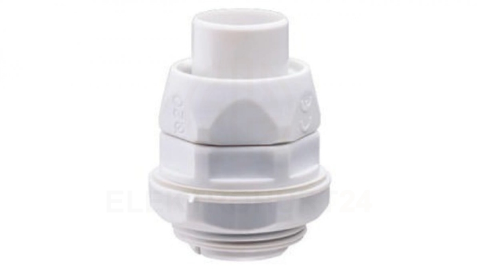 Przepust kablowy łączący 40mm z tworzywa jasnoszara IP54 ELIT01121 /opak. 25/