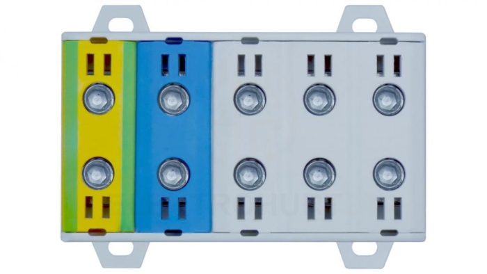 Listwa zaciskowa pięciopolowa 5x35 mm2 (3P+N+PE) GEP-00107