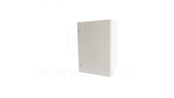 Obudowa metalowa 600x400x250 RAL 7035 IP65 IK10 z płytą montażową stalową GEP-00014