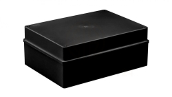 Puszka hermetyczna S-BOX 300x220x120, bez dławików, czarna, bezhalogenowa, odporna na UV, IP65 /S-BOX 616C/