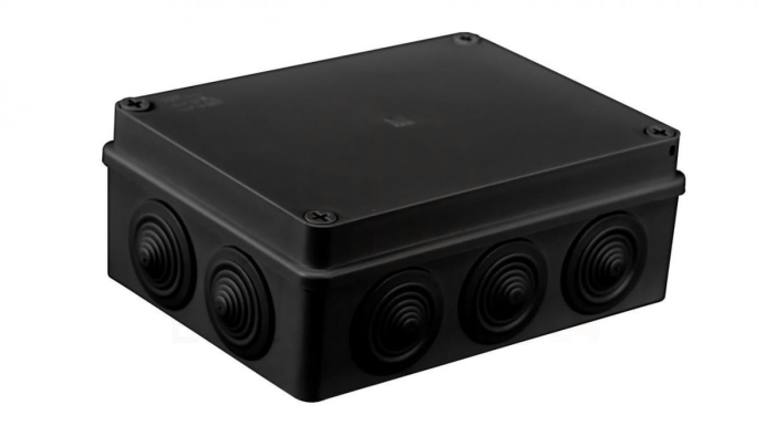 Puszka hermetyczna 190 x 140 x 70, 10 dławików, IP 65 bezh S-BOX 406C