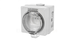 OYSTER IP66 gniazdo wtyczkowe w obudowie hermetycznej 16A/250V SZARY 6185-00